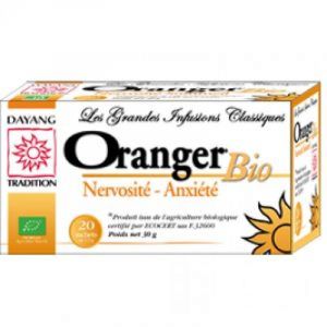 Dayang - Oranger Bio Nervosité Anxiété - 20 sachets