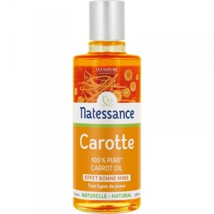 Natessance - Huile végétale de carotte 100 % végétale - 100 ml