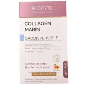 Biocyte - Collagen marin orodispersible - 20 sticks