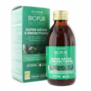 Biopur Detoxine - Super détox 5 émonctoires - 200 ml