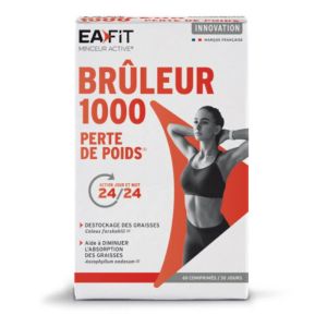 EAFIT - Brûleur 1000 perte de poids - 60 comprimés