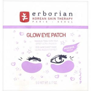 Erborian - Glow Eye Patch - Masque tissu yeux effet ultra-radieux - 5 g