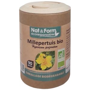 Nat & Form - Millepertuis Bio - 90 gélules