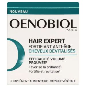 Oenobiol - Hair expert cheveux dévitalisant - 30 capsules