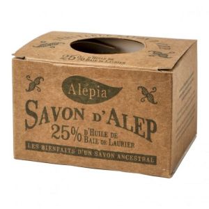 Alepia - Savon d'Alep 25% d'huile de baie de laurier - 200g