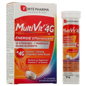 Forté Pharma - MultiVit'4G énergie - 60 comprimés