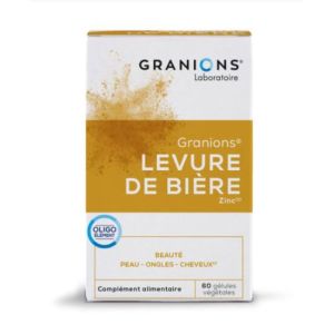 Granions - Levure de bière - 60 gélules végétales