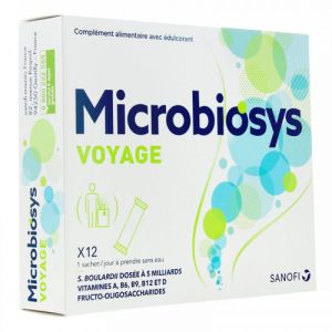 Microbiosys - Voyage - 12 sachets