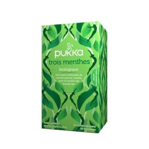 Pukka - trois menthes biologiques 20 sachets