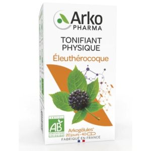Arkopharma - Eleuthérocoque vitalité & dynamisme - 40 gélules