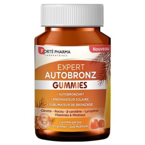 Forté Pharma - Expert autobronz gummies - 60 gommes