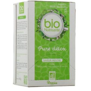 Nutrisanté - Pure détox menthe - 20 sachets