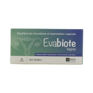 Besins Healthcare - Evabiote vaginal - 10 ovules