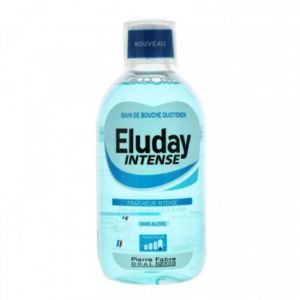 Eluday Intense - Bain de bouche quotidien fraîcheur intense - 500 ml