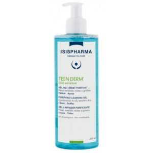 Isispharma - TEEN DERM Gel nettoyant purifiant - 400ml