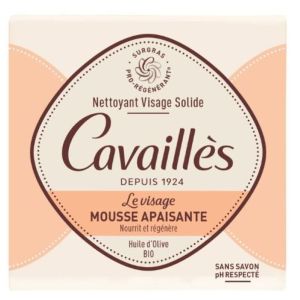 Rogé Cavaillès - Nettoyant visage solide mousse apaisante - 70g