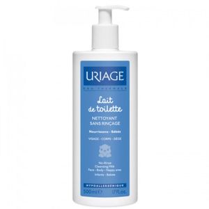 Uriage - Lait de toilette nettoyant sans rinçage - 500 ml