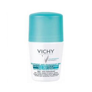 Vichy - Déodorant traitement anti-transpirant 48h anti-traces blanches & jaunes