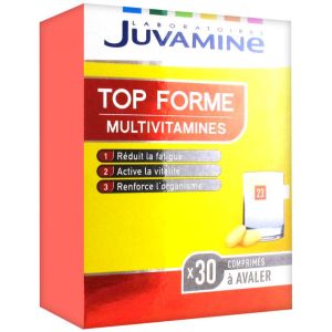 Juvamine - Top Forme Multivitamines - 30 comprimés à avaler