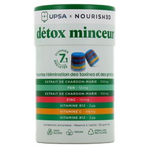 Upsa - Détox minceur - 30 gummies