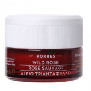 Korres - Rose sauvage crème de jour éclat & première rides - 40ml.