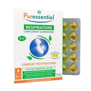 Puressentiel - Complément alimentaire respiratoire - 30 capsules