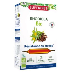 Superdiet - Rhodiola Bio - Ampoules 20x15ml