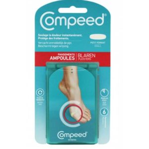 Compeed - Pansements Ampoules Petit Format - 6 pansements