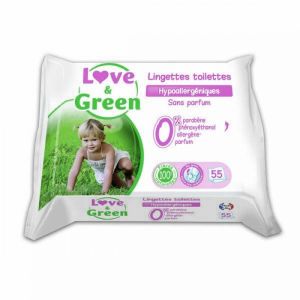 Love & Green - Lingettes toilettes - Supermarchés Match