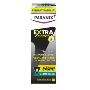 Paramix - Shampoing traitement anti-poux et lentes extra fort - 300ml