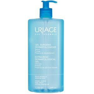 Uriage - Gel surgras dermatologique nettoyant sans savon - 1 L