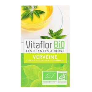 Vitaflor - Verveine bio tisane digestion et sommeil - 18 sachets