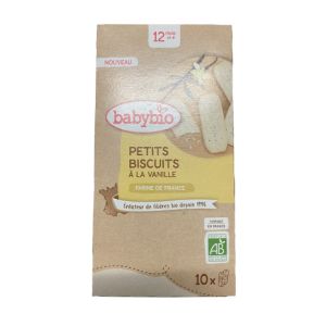 Babybio - Petits biscuits à la vanille - x10