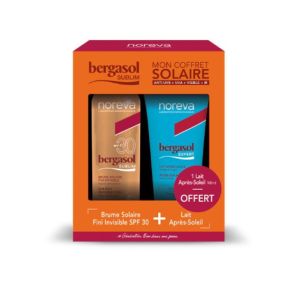 Bergasol sublim - Mon coffret solaire SPF30 - Brume solaire + Lait après-soleil