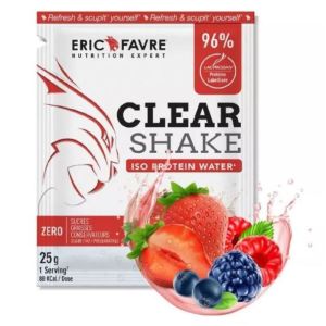 Eric Favre - Clear Shake Iso Protein Water Fruits Rouges - 25g