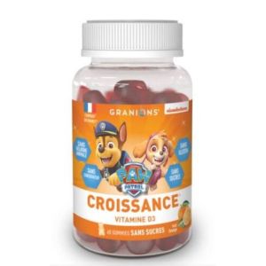 Granions - Croissance sans sucres goût orange - 60 gummies