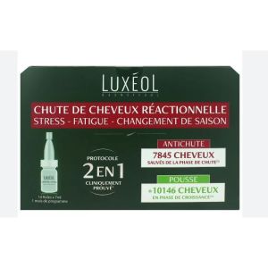 Luxéol - Chute de cheveux réactionnelle