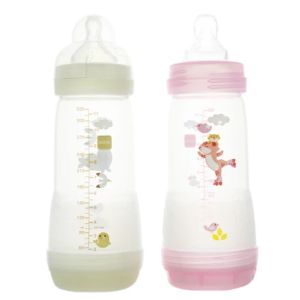 MAM  Tétine pour biberon – Lot de 2 tétines en silicone 6+ mois débit X  ultra-rapide – Tétine plate et ultra-douce pour bébé : : Bébé et  Puériculture