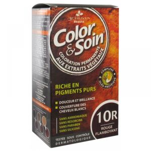 Color & Soin - Coloration Permanente - 10R Rouge flamboyant