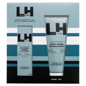 Lierac - Homme Coffret Fête des Pères Gel Hydratant Energisant + Gel Douche Offert 250ml