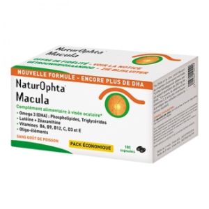 NaturOphta Macula - Complément alimentaire à visée oculaire - Capsules