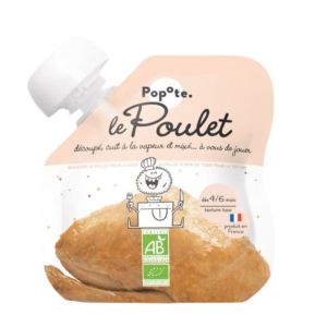 Popote - Gourde Le Poulet 4/6mois - 60g