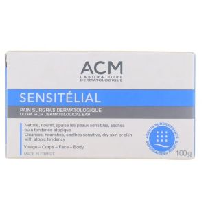 ACM - Sensitélial pain surgras dermatologique - 100g