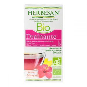 Herbesan - Infusion bio n°5 drainante - 20 sachets