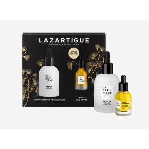 Lazartigue - Coffret Sérum d'exception + huile des rêves - 50mL+10mL