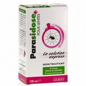 Parasidose - poux et lentes soin traitant 100% efficace - 100ml