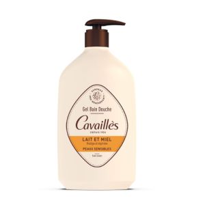 Rogé Cavaillès - Gel bain douche surgras lait et miel - 1L