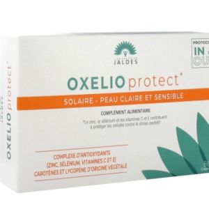 Jaldes - Oxelio protect solaire - Peau claire et sensible - 60 capsules