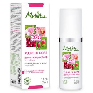 Melvita - Pulpe de roses sérum repulpant éclat 1ères rides  - 30ml