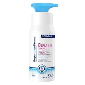 BepanthenDerma - Crème riche réparatrice corps - 400 ml